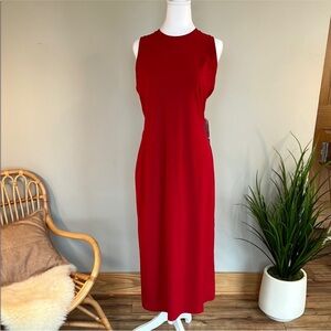 Lululemon All Aligned Midi Dress, Dark Red, Size 10, NWT